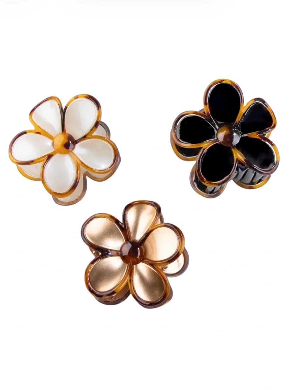 Flower Hair Claw Clip NWT
